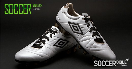 Umbro Speciali 3 Pro Football Boots - White/Black/Pewter